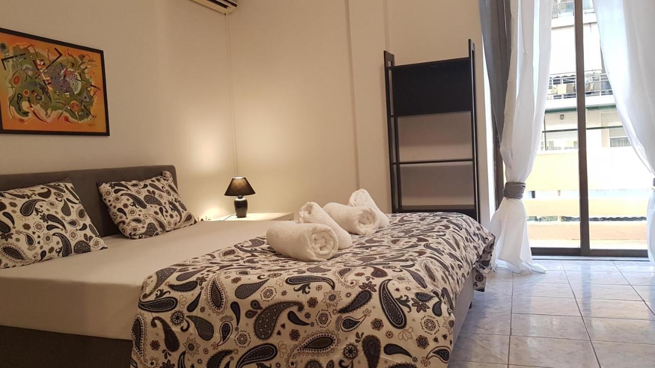 Palette Apartment Champagne - Athens Center, 6 Bd, 3 Bath Exteriér fotografie
